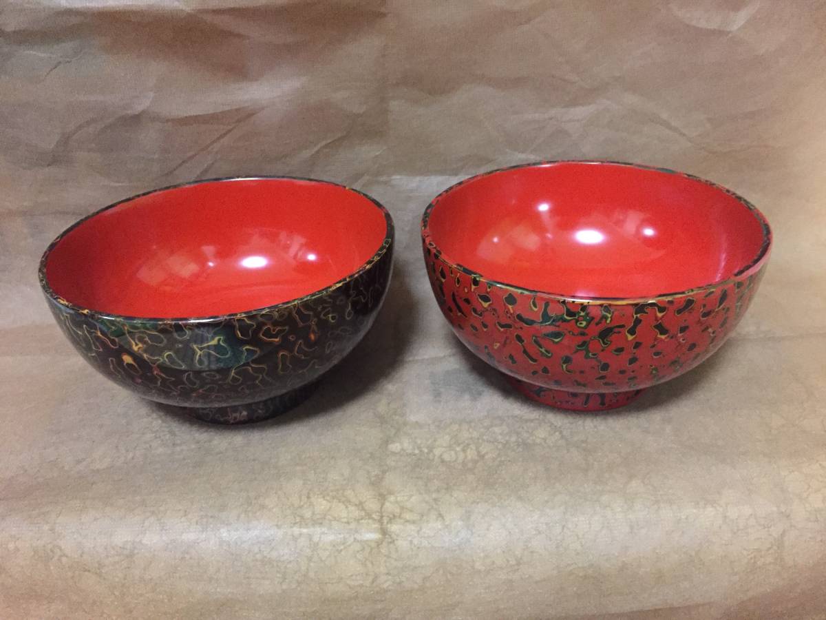★津軽塗　夫婦椀　未使用新品★