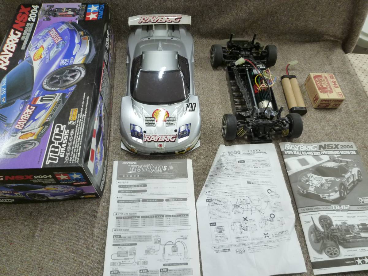 e*y様 RAYBRIG NSX 2004 TB-02 1/10スケール RCカ Tb 02 レイブリック