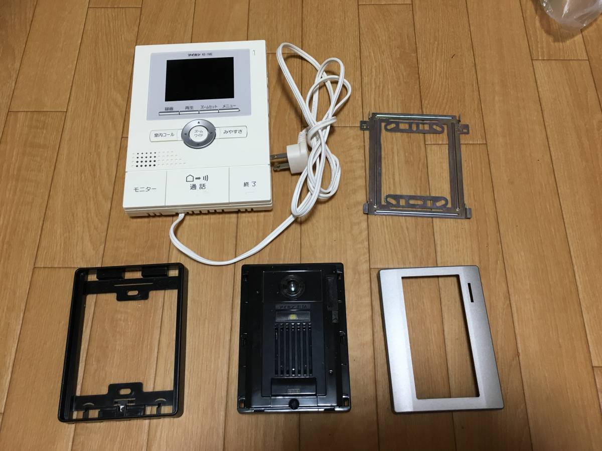 録画機能・カメラ付きインターホン アイホン KE-66 （親機KE-1ME 子機 