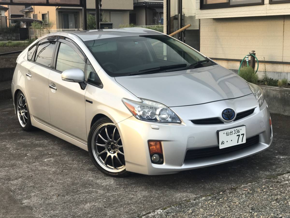 0408 売切 ｚｖｗ３０ プリウスｓツーリング 銀 Ledヘッドライト Tien車高調 改造多数 車検ｈ３０ ８ま すぐ乗れます 栃木 プリウス 売買されたオークション情報 Yahooの商品情報をアーカイブ公開 オークファン Aucfan Com
