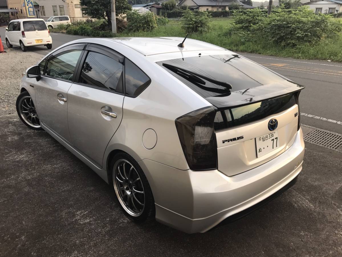 0408 売切 ｚｖｗ３０ プリウスｓツーリング 銀 Ledヘッドライト Tien車高調 改造多数 車検ｈ３０ ８ま すぐ乗れます 栃木 プリウス 売買されたオークション情報 Yahooの商品情報をアーカイブ公開 オークファン Aucfan Com