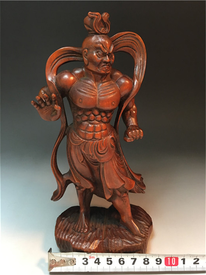 木彫仏像 仏教美術 精密細工 不動明王像 仏師手仕上げ品 柘植 黄楊木 木彫仏像 仏教美術 精密細工 不動明王像 仏師手仕上げ品 柘植 黄楊木