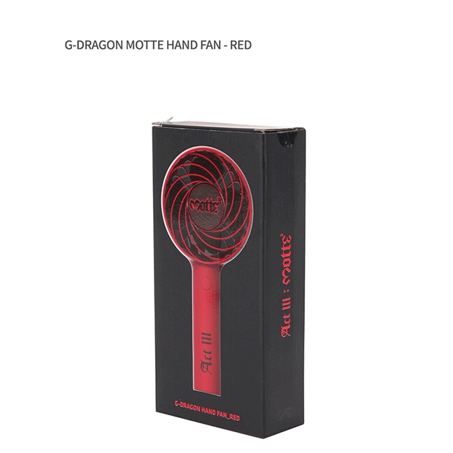 ☆新品未開封☆BIGBANGソウルコン公式グッズ G-DRAGONハンドファン