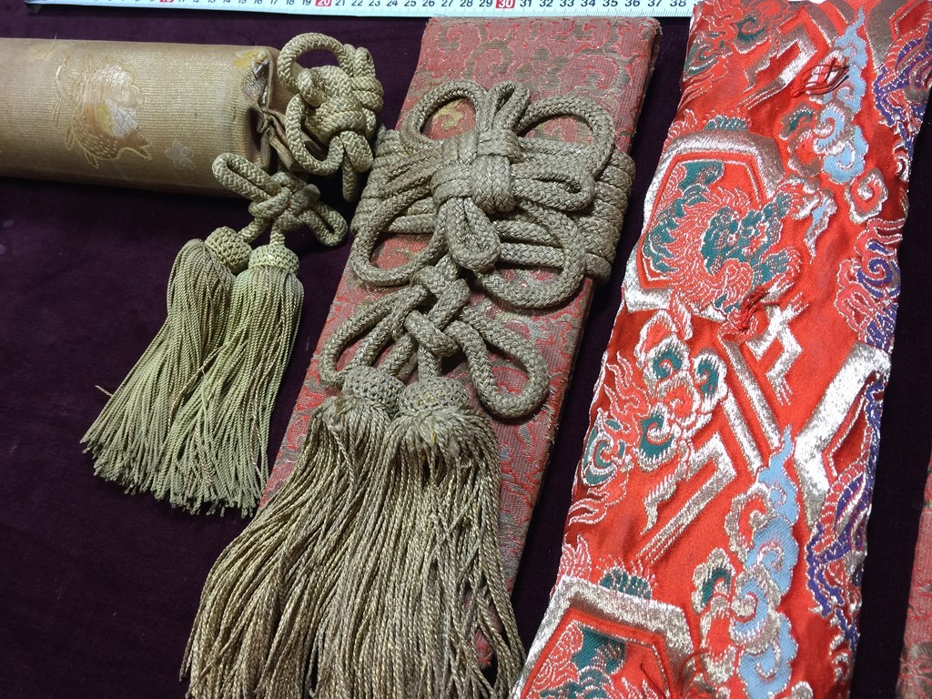 珍品/公卿旧家蔵/非常に古い時代/懸守/金襴古布/神道・神社・仏像・仏教/江戸時代　公家　修験　山伏　民俗学