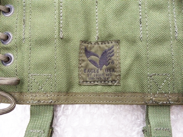 実物 米軍放出品 EAGLE TLBV タクティカルベスト OD (usaf seals soe
