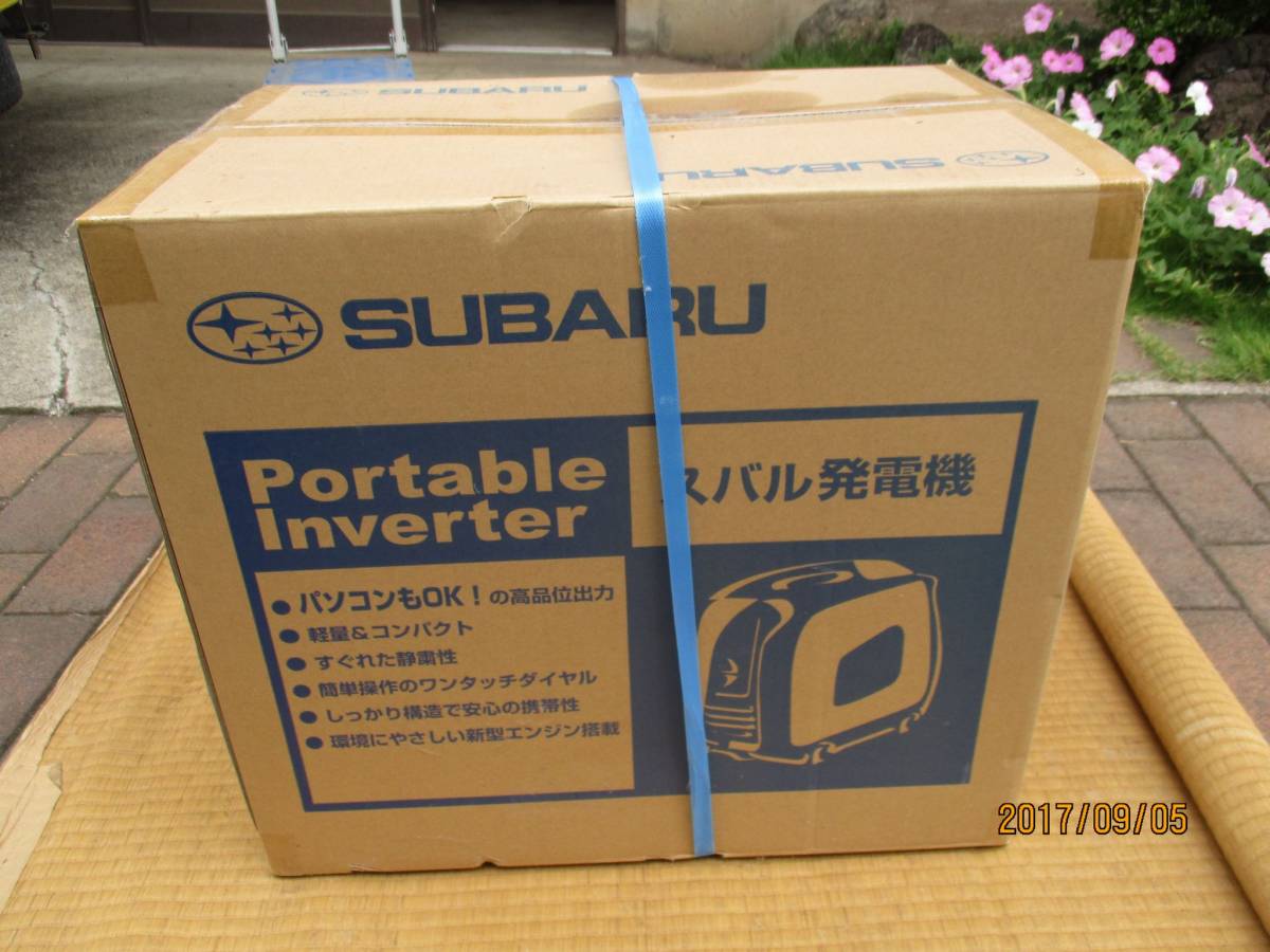 新品★スバル製 ポータブルインバータ発電機 SGi14　未使用★