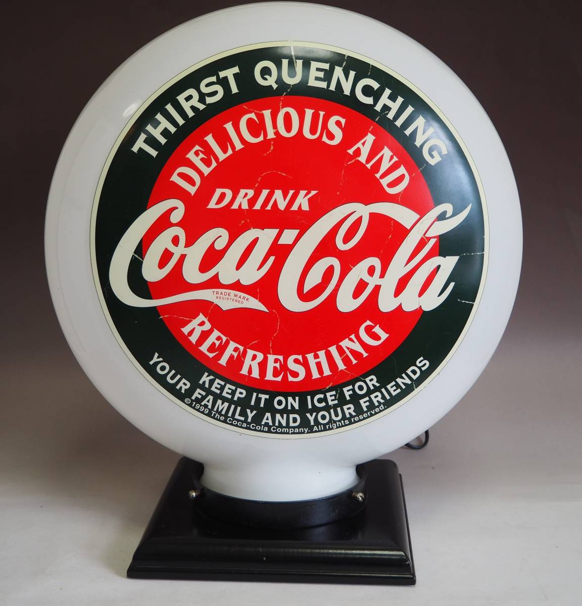 - メルカリ | コカ・コーラ Coca-Cola 2026年最新コカコーラスタンドライトの人気アイテム スタンドライト コカコーラ ライト ガソライト ランプ Yahoo!オークション 男の隠れ家に最適 コカ・コーラとセレクトリサイクルショップ「パスザバトン」が コカコーラ（ライト・照明器具｜インテリア・寝具 -コカコーラライトの中古品