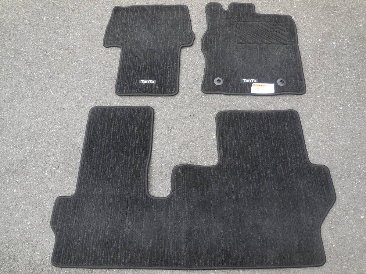 PL10☆ダイハツ・タント・LA600S・☆純正フロアマット☆ブラック☆美品