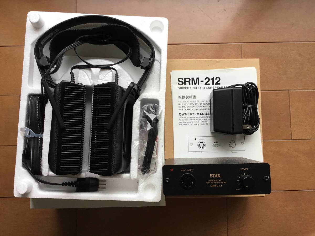 ジャンク STAX/スタックス SR-80PRO SRM-Xs SR-80MX イヤースピーカー