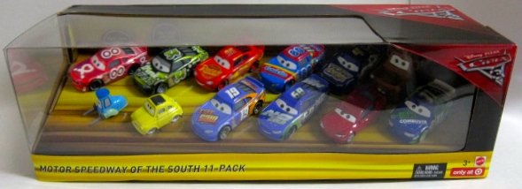 マテル カーズ 3 MOTOR SPEEDWAY OF THE SOUTH 11台セット ミニカー