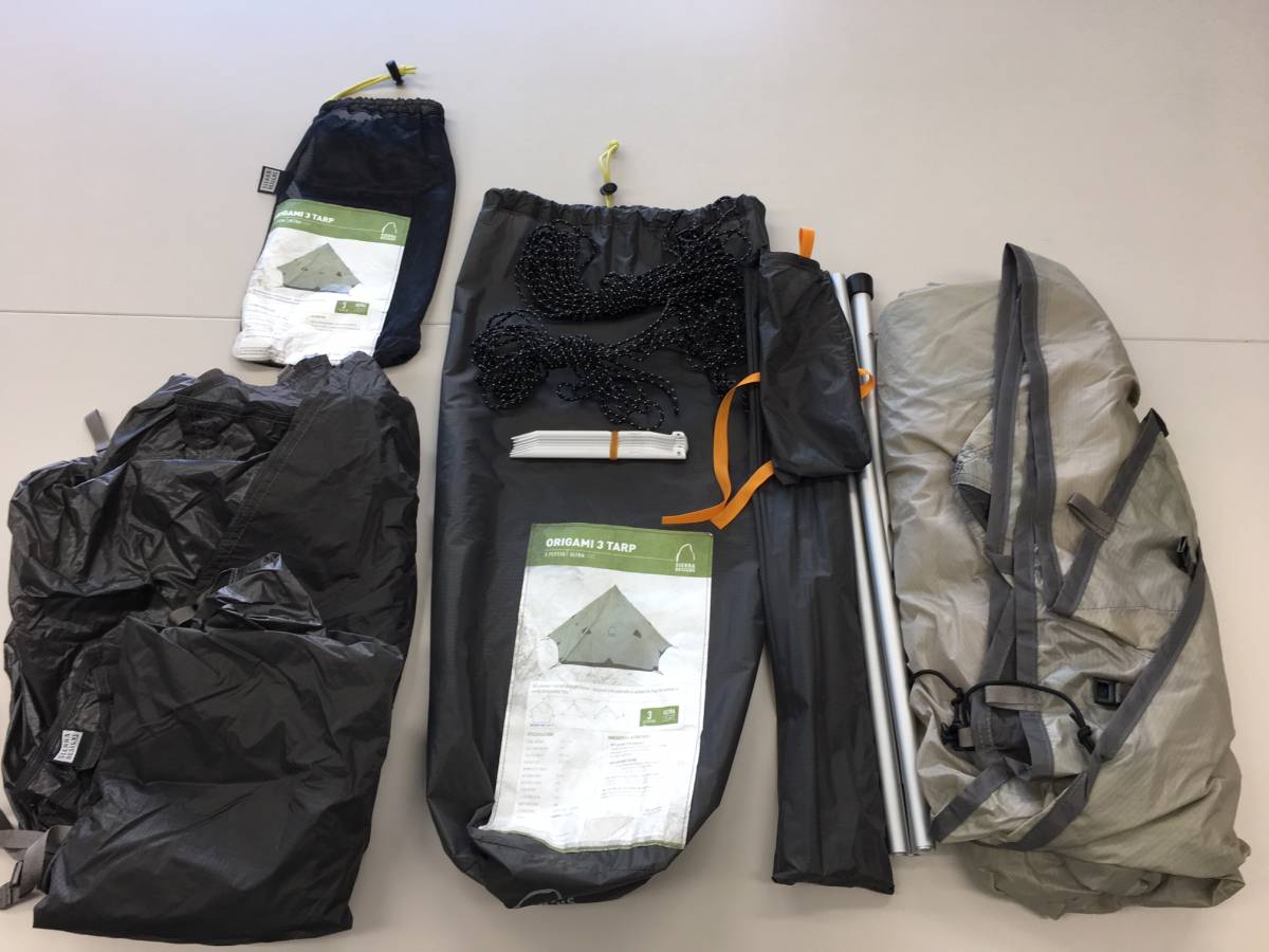 シェラデザイン　オリガミ ３　SIERRA DESIGNS　ORIGAMI3