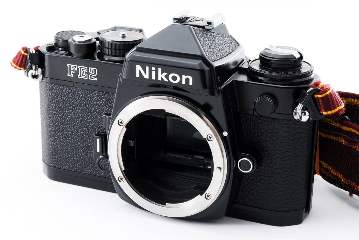 【美品】Nikon FE2 ブラック ボディ完動品 美品 Nikon FE2 ブラックボディ フィルムカメラ 一眼レフ 中古】Nikon