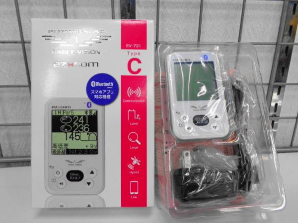 ①【即納】新品イーグルビジョンez com EV-731　ゴルフナビ スマホアプリ対応