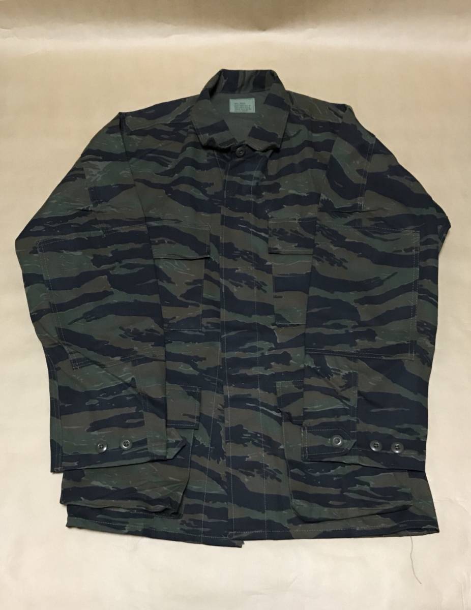【送料一律】タイガーストライプ/タイガーカモ BDU 上下セット S-R【新品】