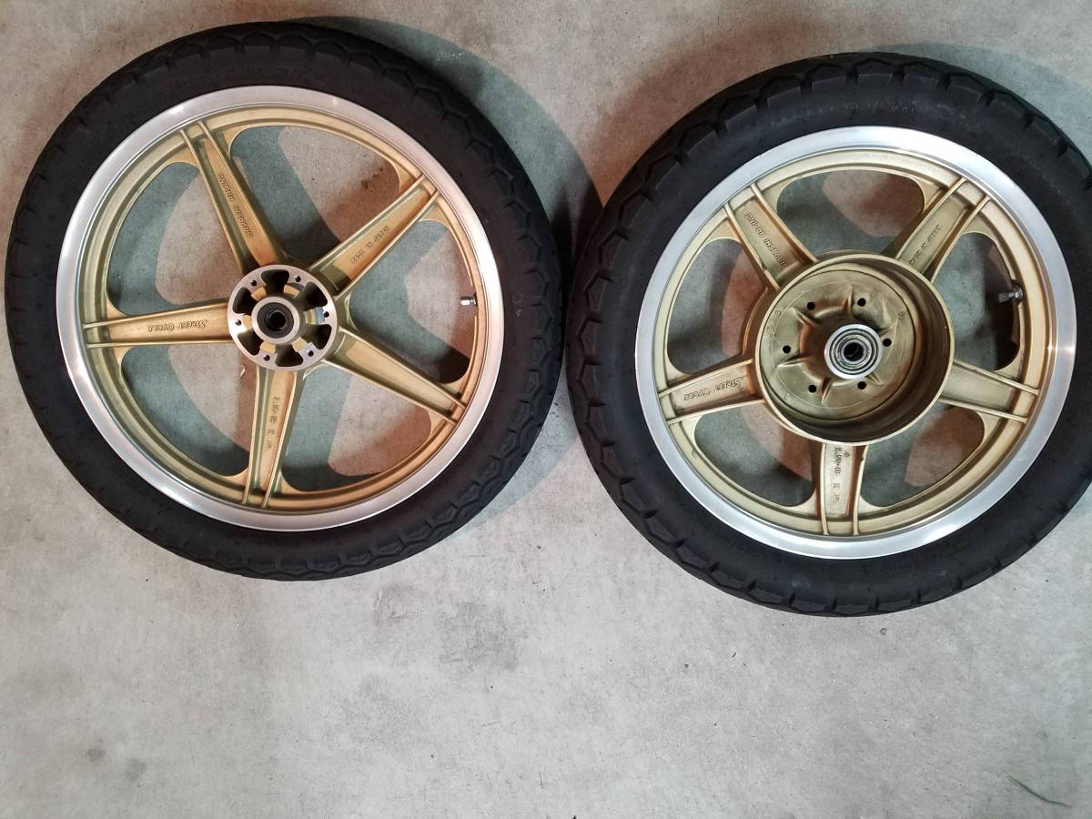 カワサキ Z1Z2当時物 ハヤシキャスト復刻 Z1 Z2 KZ キャストホイール 