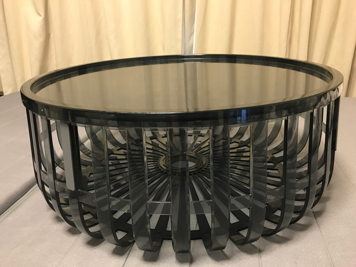 Kartell カルテル パニエ テーブル スモーク 中古