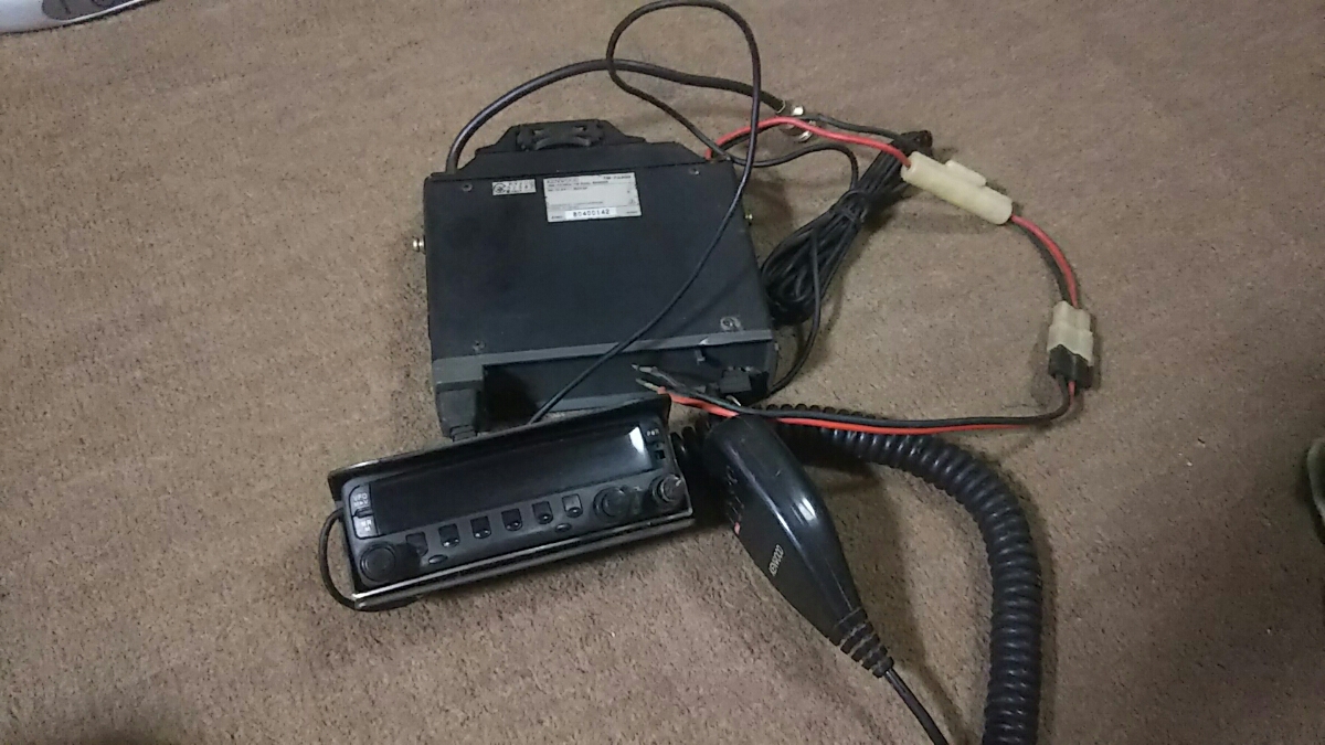 KENWOOD Kenwood TM-733 100W TS-940S ジャンク品 往年の名機 マイク