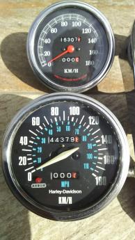 FLH ショベル 純正 メーター エボ 純正 メーター おまけ付き