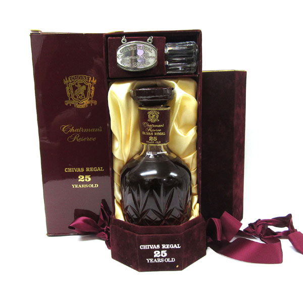 飲料 未開栓 洋酒 シーバスリーガル 25年 チェアマンズリザーブ CHIVAS