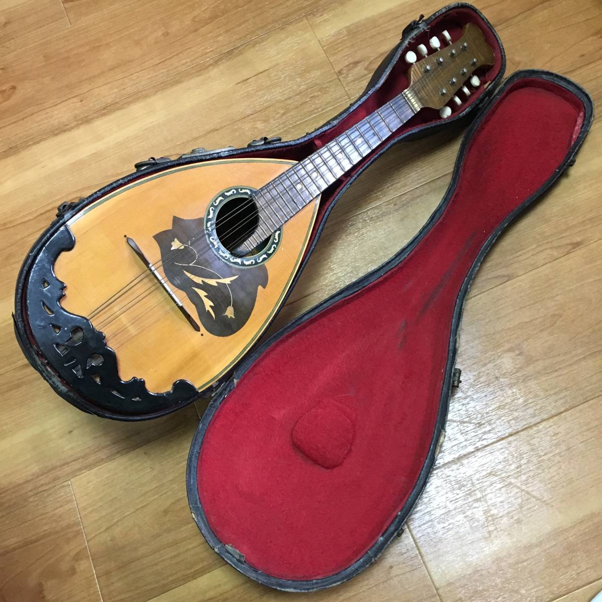 マンドリン本体 kyomeisha マンドリン 日本製 ハードケースつき 販売:Bass Shop Badu