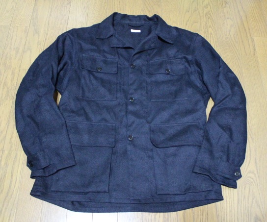 BEAMS購入品 定価49680円 16AW COMOLI カナパウールサファリジャケット 