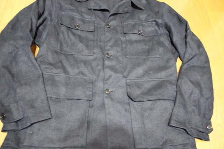 BEAMS購入品 定価49680円 16AW COMOLI カナパウールサファリジャケット 