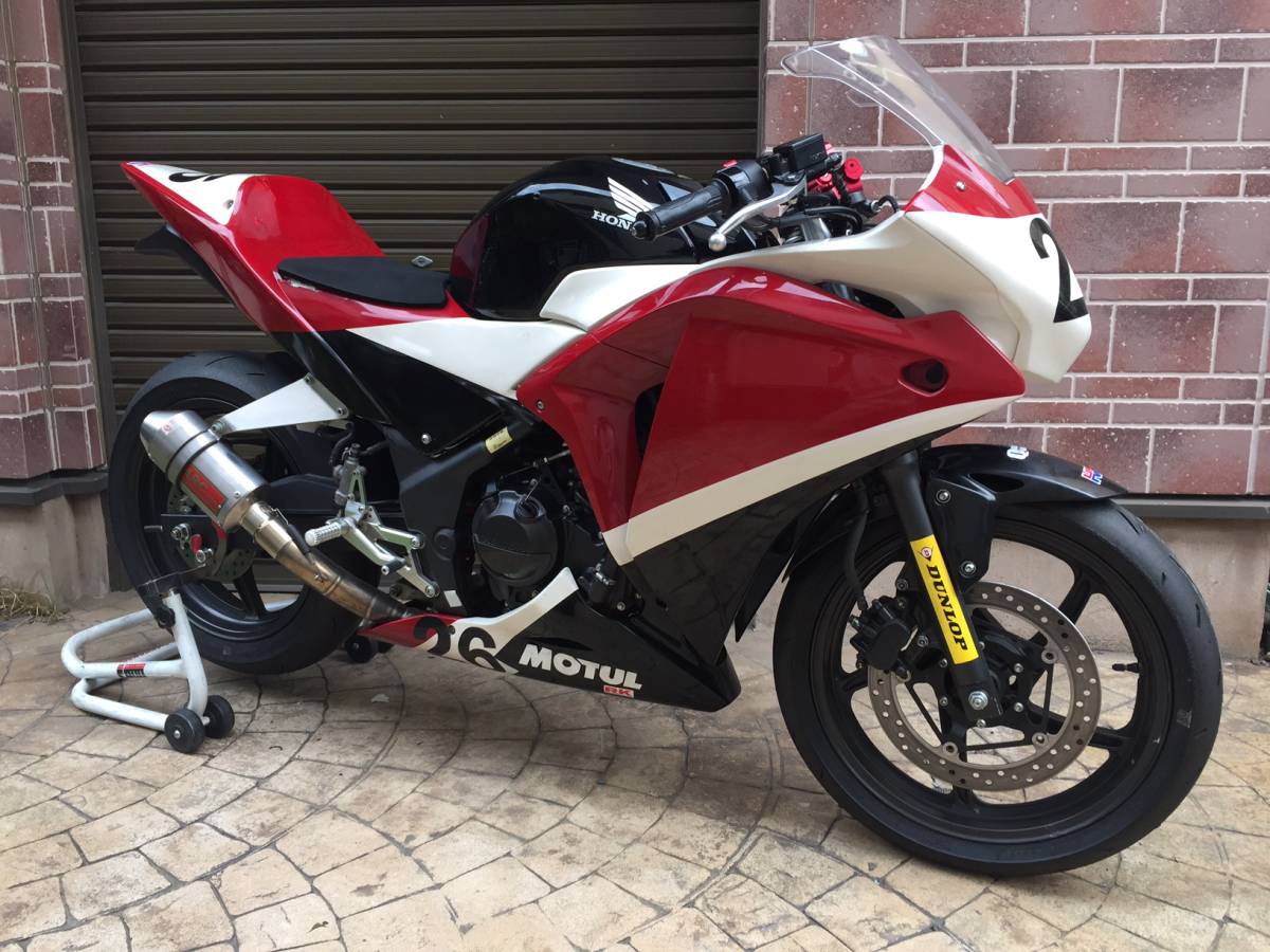 CBR250R　MC41　HRCハルクプロレースキット車　レーサー　走行1，478㎞　即走行可