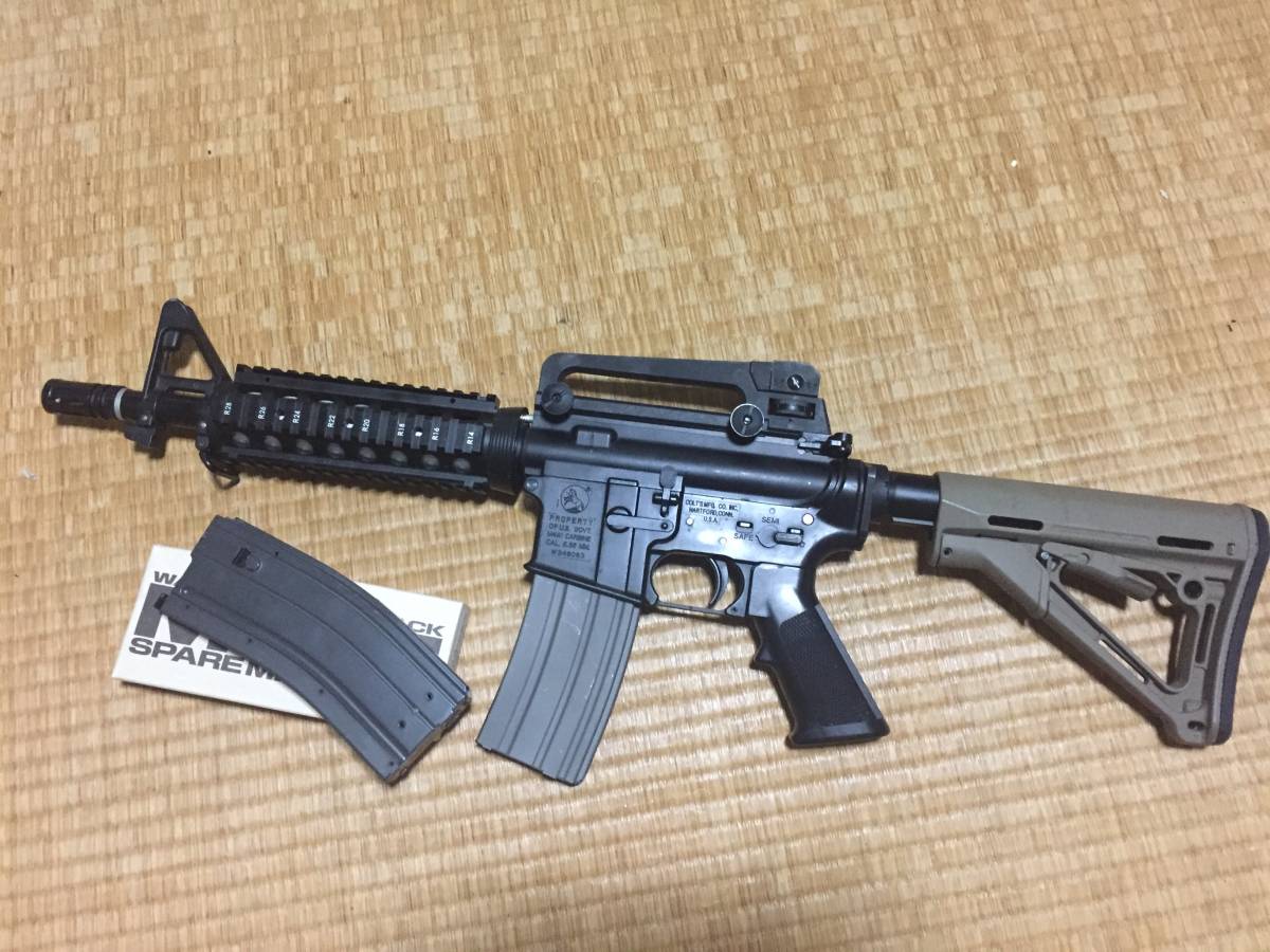 WA初期？ ガスブローバック M4 CQB-R ウエスタンアームズ WA] M4A1 CQB