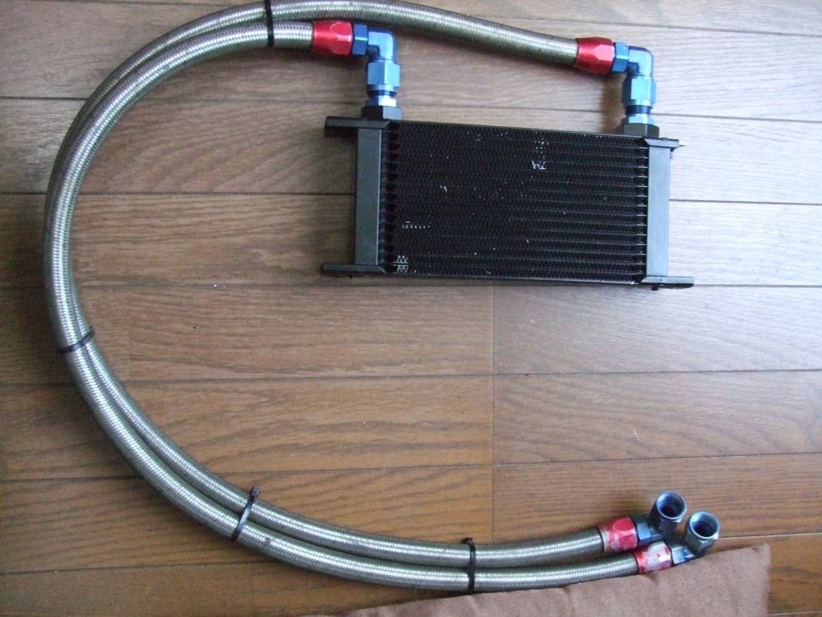 SETRAB セトラブ オイルクーラー コア 16段 AN10 旧車 サーキット 走行会 GTR ドリフト シルビア マークⅡ