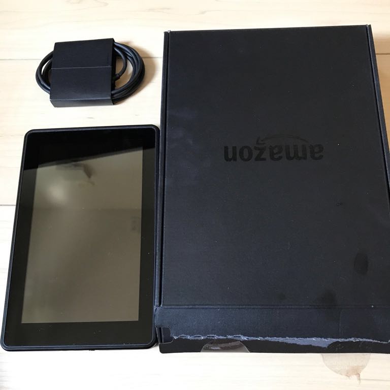 値下げ☆美品箱付きKindleFire本体+充電器キンドル