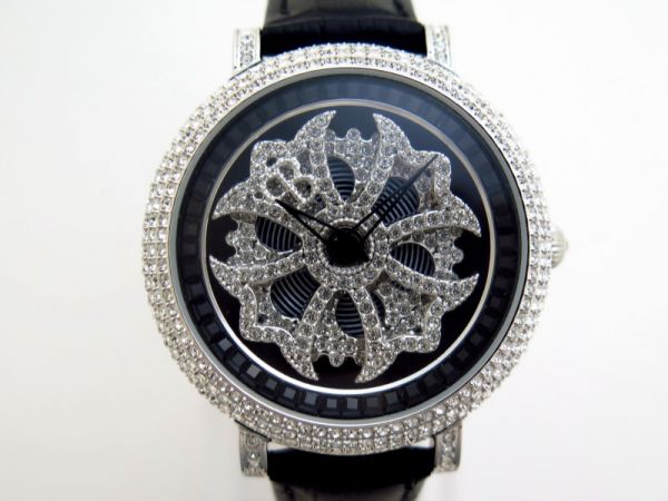 新品 BRILLAMICO ブリラミコ Lily ブラック/シルバー スワロフスキー