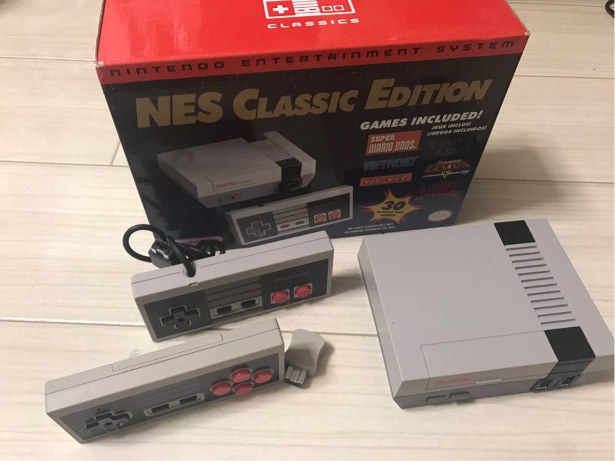 海外版 ニンテンドークラシックミニ NES Classic Mini ファミコンミニ