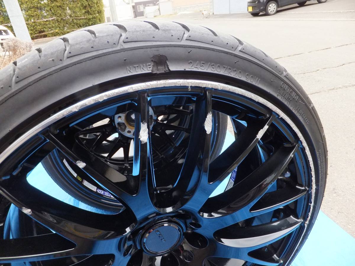 ＲＡＹＳ レイズ 8.5Ｊ 245 激安 訳アリ RAYS ホムラ2×7 8.5j＋38 9.5