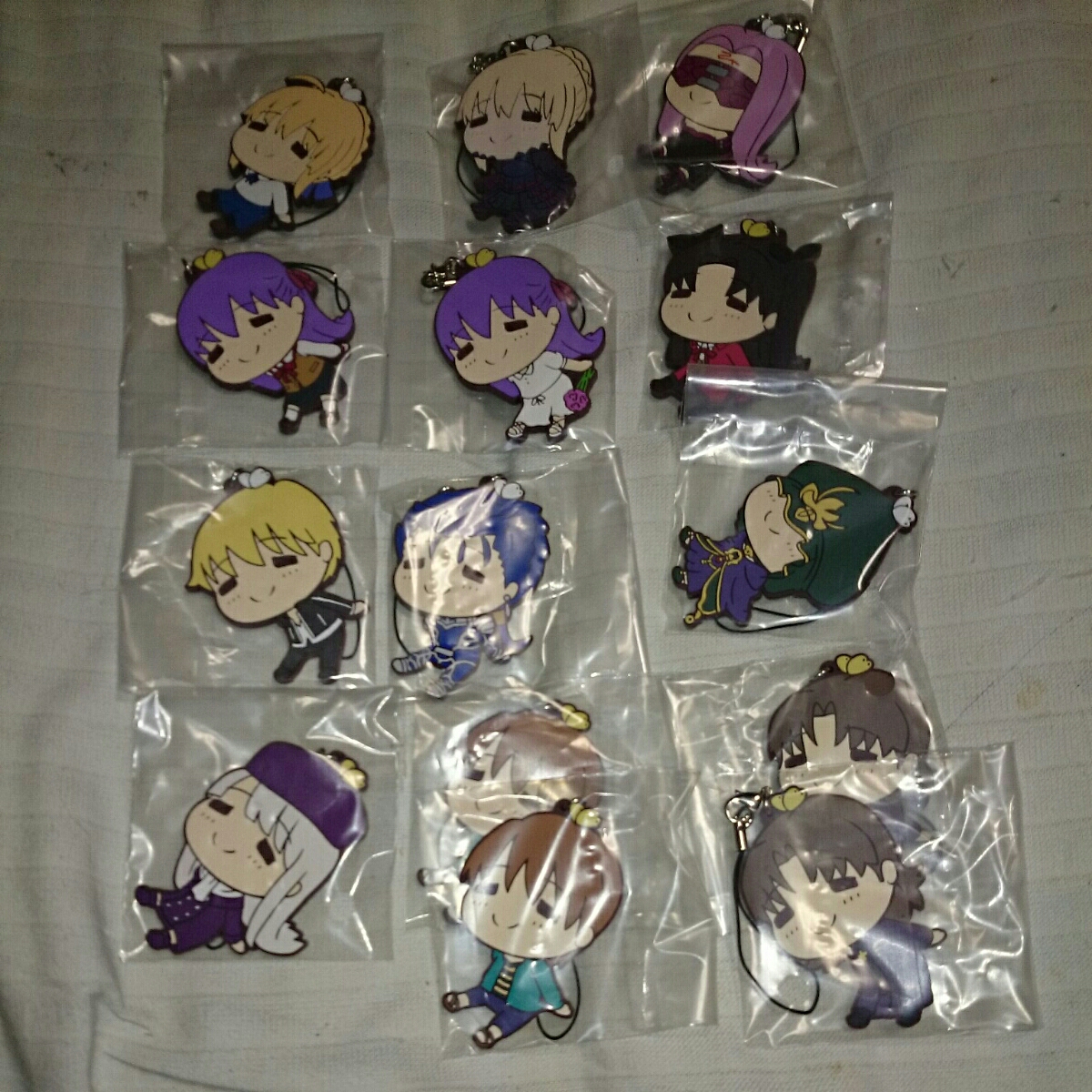 一番くじ Fate/stay night Heaven's Feel E賞 12種類セット セイバー ギルガメッシュ ランサー 桜 