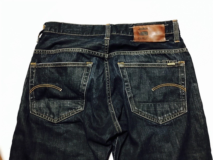 ☆ジースターロウ/G-Star RAW 3301 ボタンダウンデニムパンツ ジーンズ☆30/ウエスト約72ｃｍ メンズ