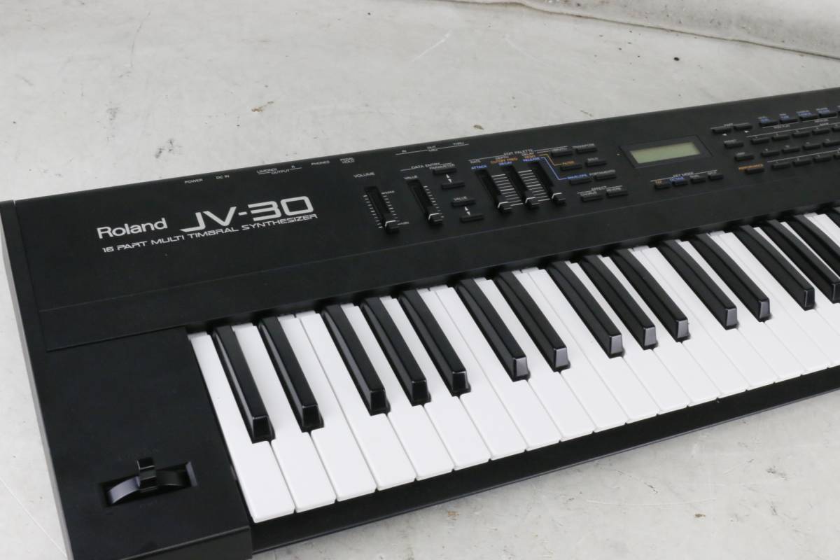 ○Roland ローランド シンセサイザー JV-30 ジャンク
