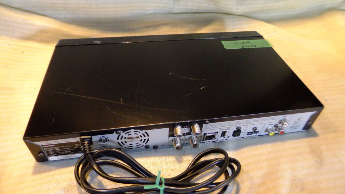 動作品BD029 東芝 ☆ブルーレイディスクレコーダー☆ DBR-C100 TOSHIBA 