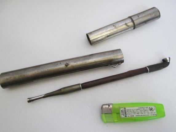 人気セール，豊富な 銀製 煙管 四分一と銀のコンビ 煙管筒付き ２４ ６g(銀製)｜売買されたオークション情報、yahooの商品情報をアーカイブ公開 - オークファン その他