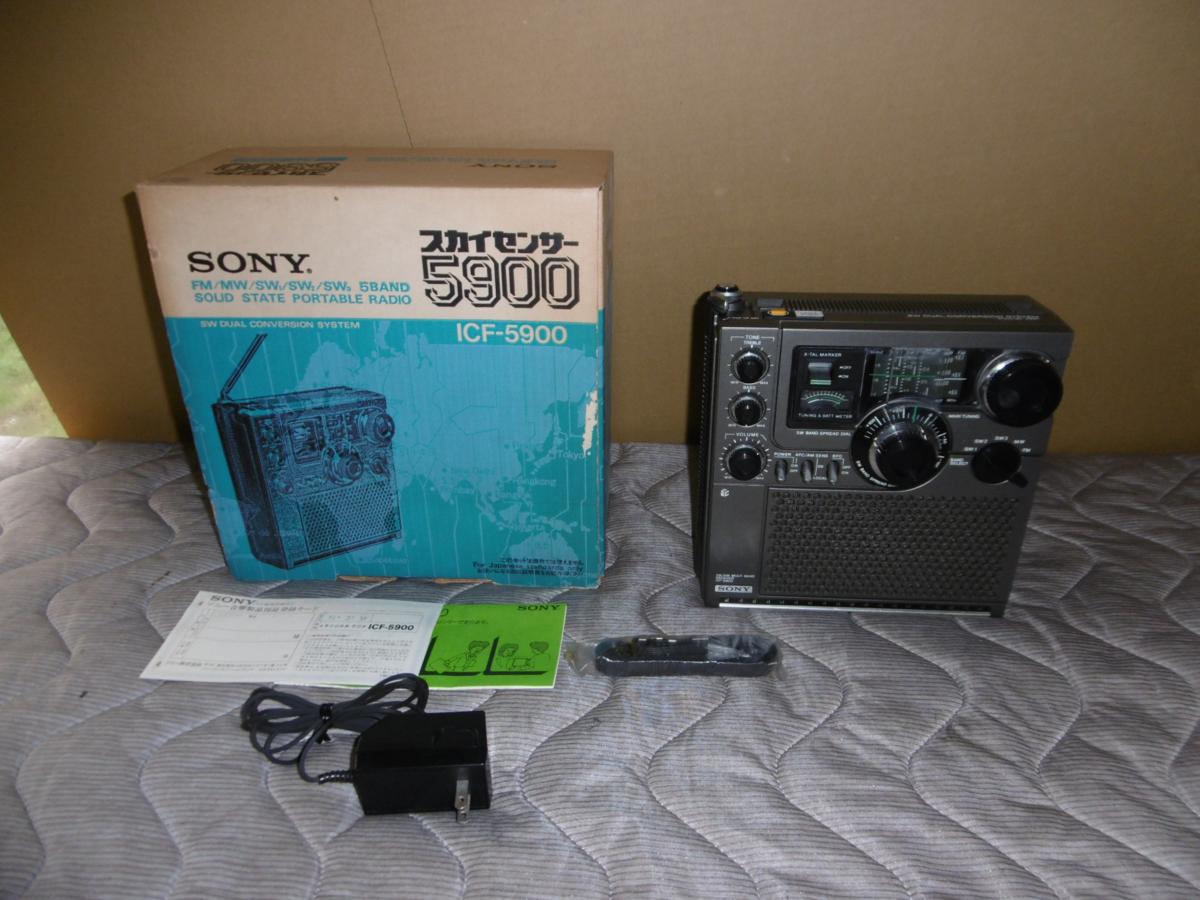 Y01102□SONY□スカイセンサー ICF-5900□ SONY ソニー ラジオ ICF 