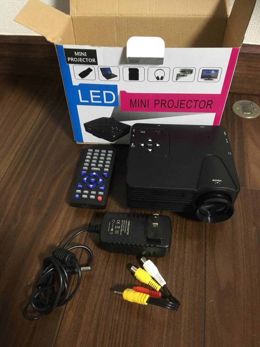 家庭用プロジェクター 最大100インチ HDMI端子搭載 ミニLED