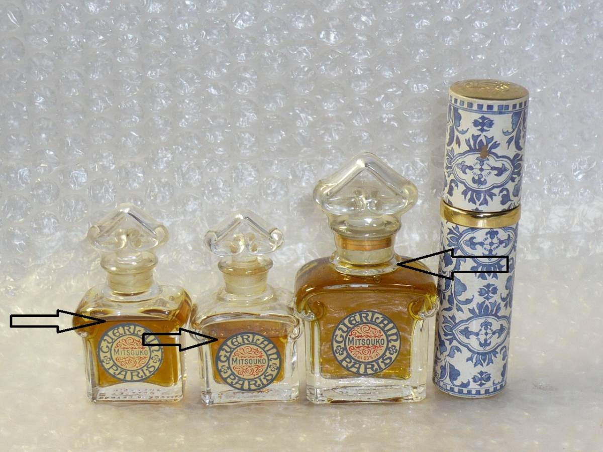 ミツコ ゲラン GUERLAIN 香水 + 15ml MITSOUKO ◇4点セット◇ 7.5ml 8ml 未