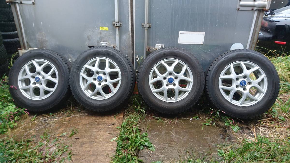 175/80 テリオスキット　ジムニー　パジェロミニ　等　スタッドレス　ホイールセット　中古