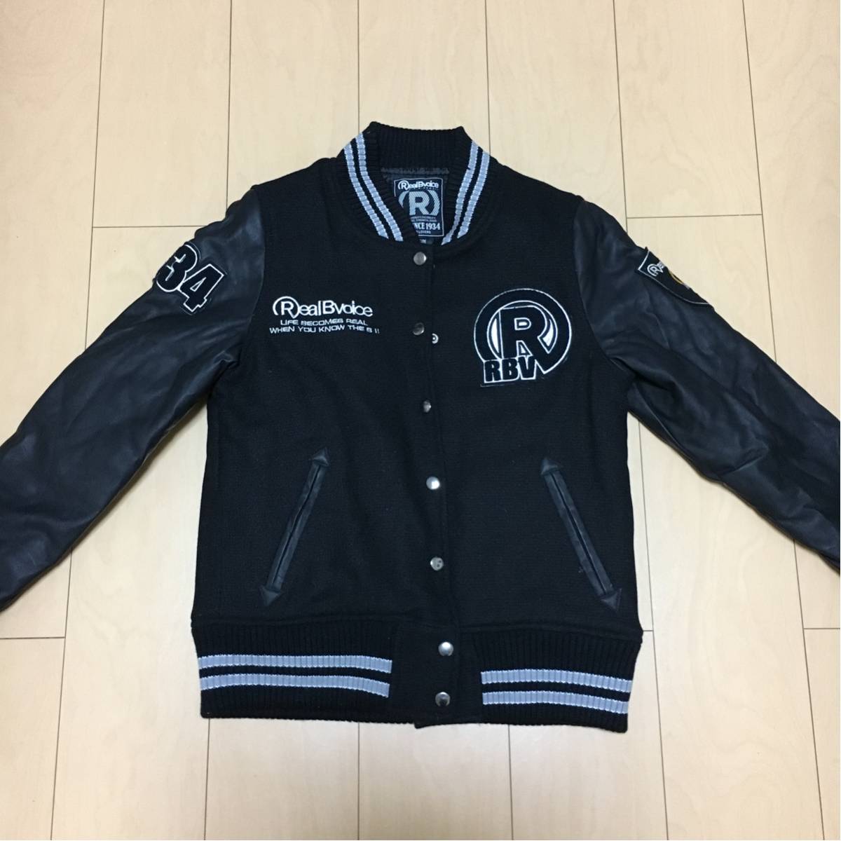 リアルビーボイス メンズ スタジャン Mサイズ RealBvoice Real B Voice 
