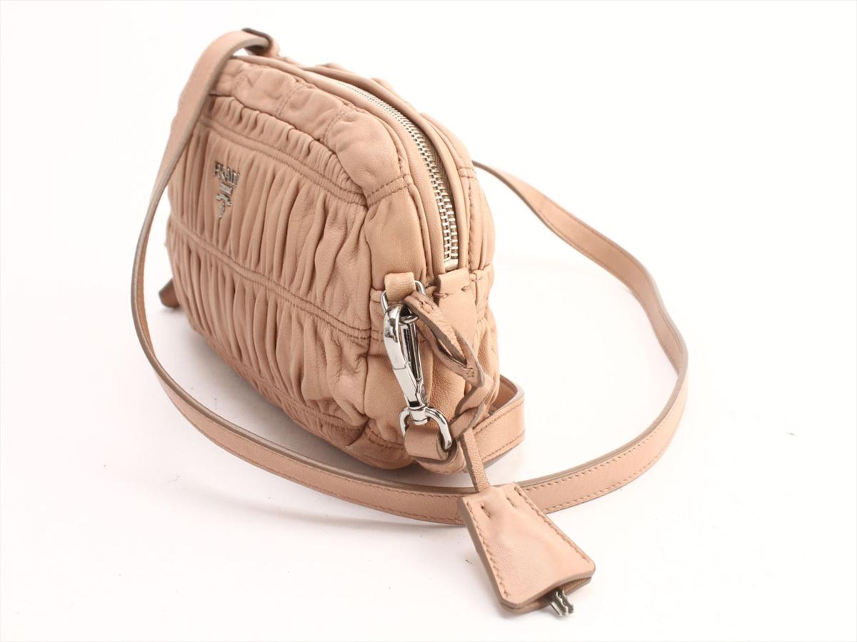 プラダ PRADA 斜め掛け ショルダーバッグ 1円 メッシュ ショルダー 