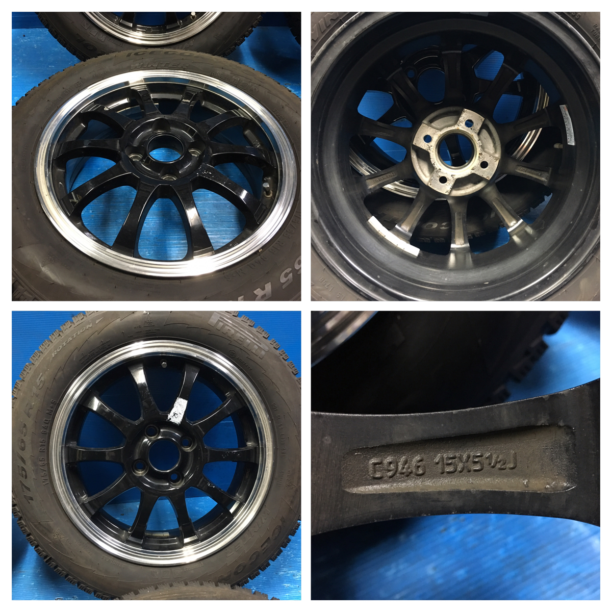 超バリ山！ 早い者勝ち！ スタッドレスタイヤ 175/65R15