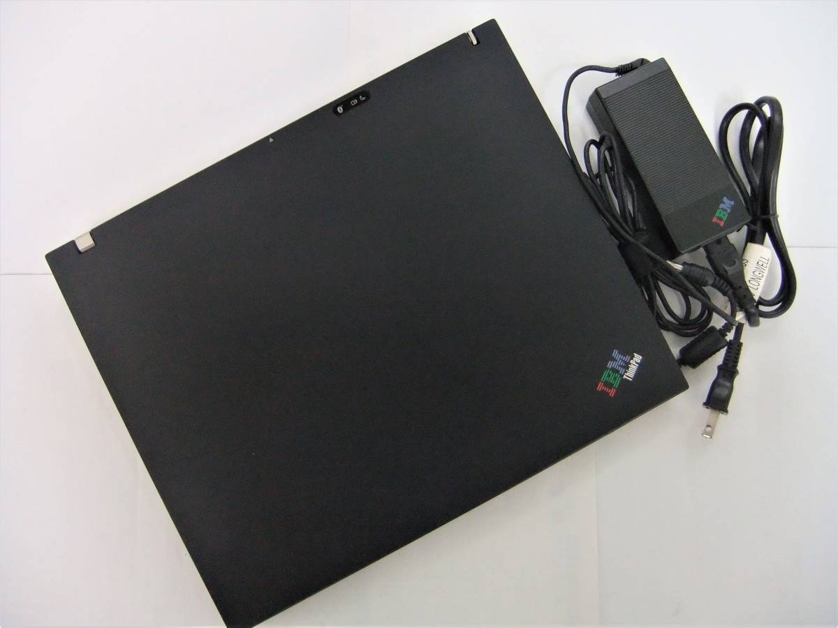 IBM Thinkpad T43 2668-71J HDD無し 現状品 ACアダプタ付属 Windows XP