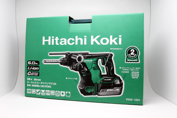 【新品・即決】 日立 36Vハンマドリル DH36DBL(2LYCK)
