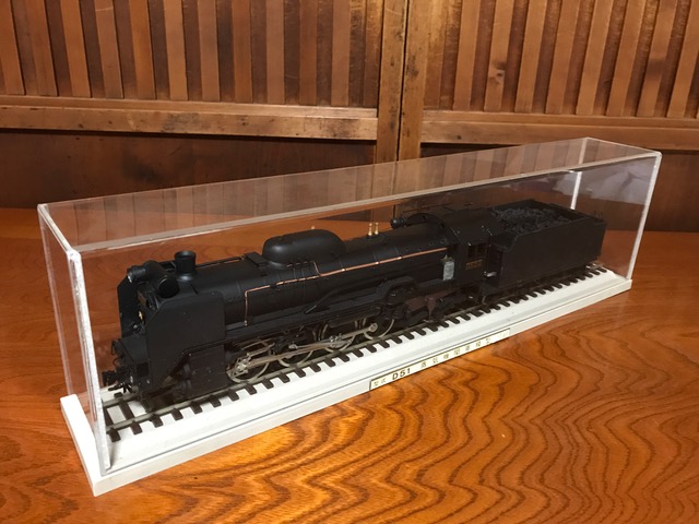 鉄道模型 蒸気機関車 模型 D51213 D51 1/42 ケース付き fd25E(T)16
