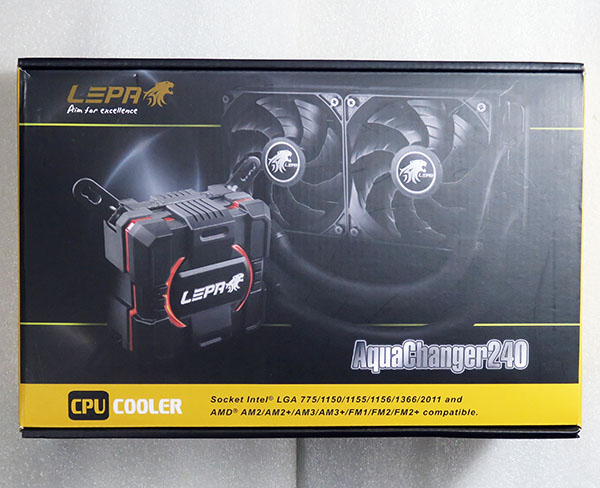 LEPA LPWAC240-HF AquaChangeer240 水冷CPUクーラー 未使用新品 即決特典あり
