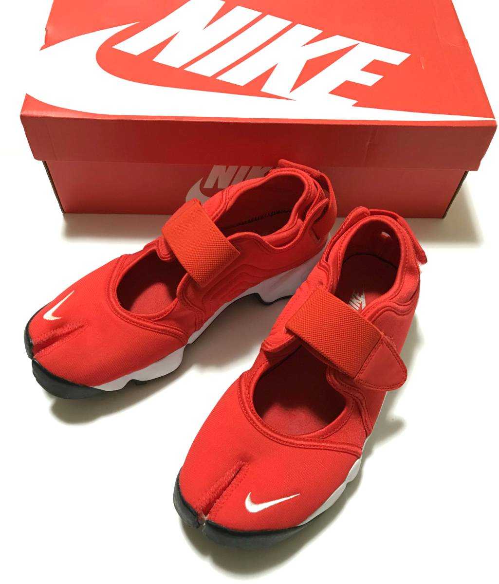 【美品】NIKE ナイキ AIR RIFT MTR エアリフト US8 レッド サンダル 26cm
